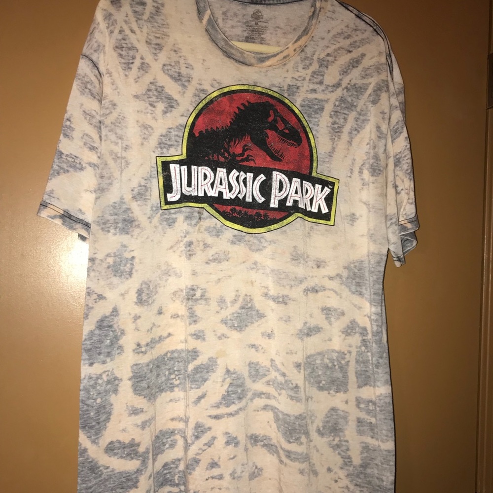 Bleached Jurassic Park Tee